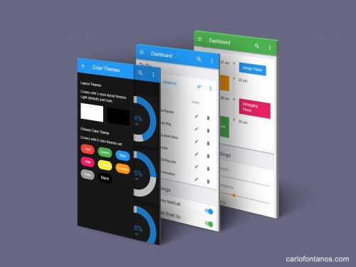 Framework7 Admin Template - Image 8